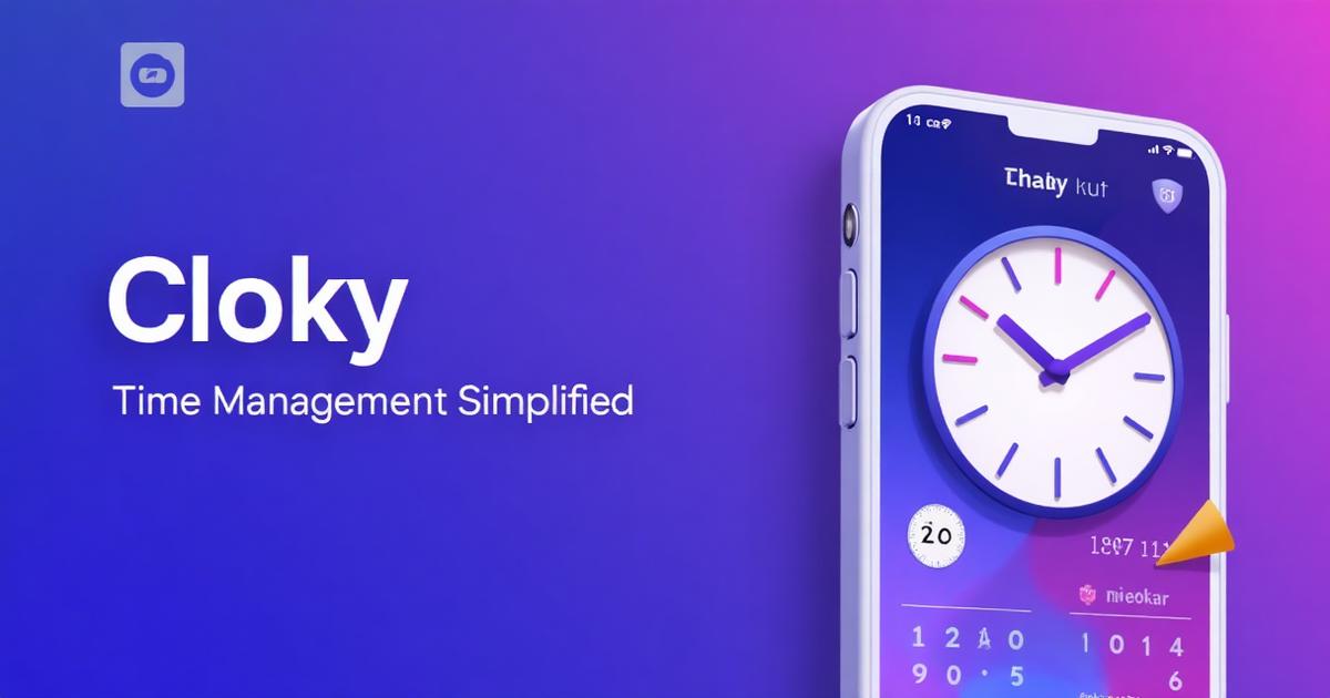 Cloky - Simple and efficient time tracking